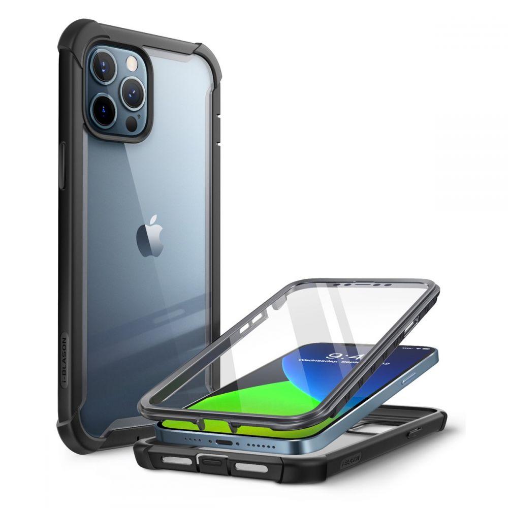 Ares Clear Case iPhone 12 Pro Max Zwart