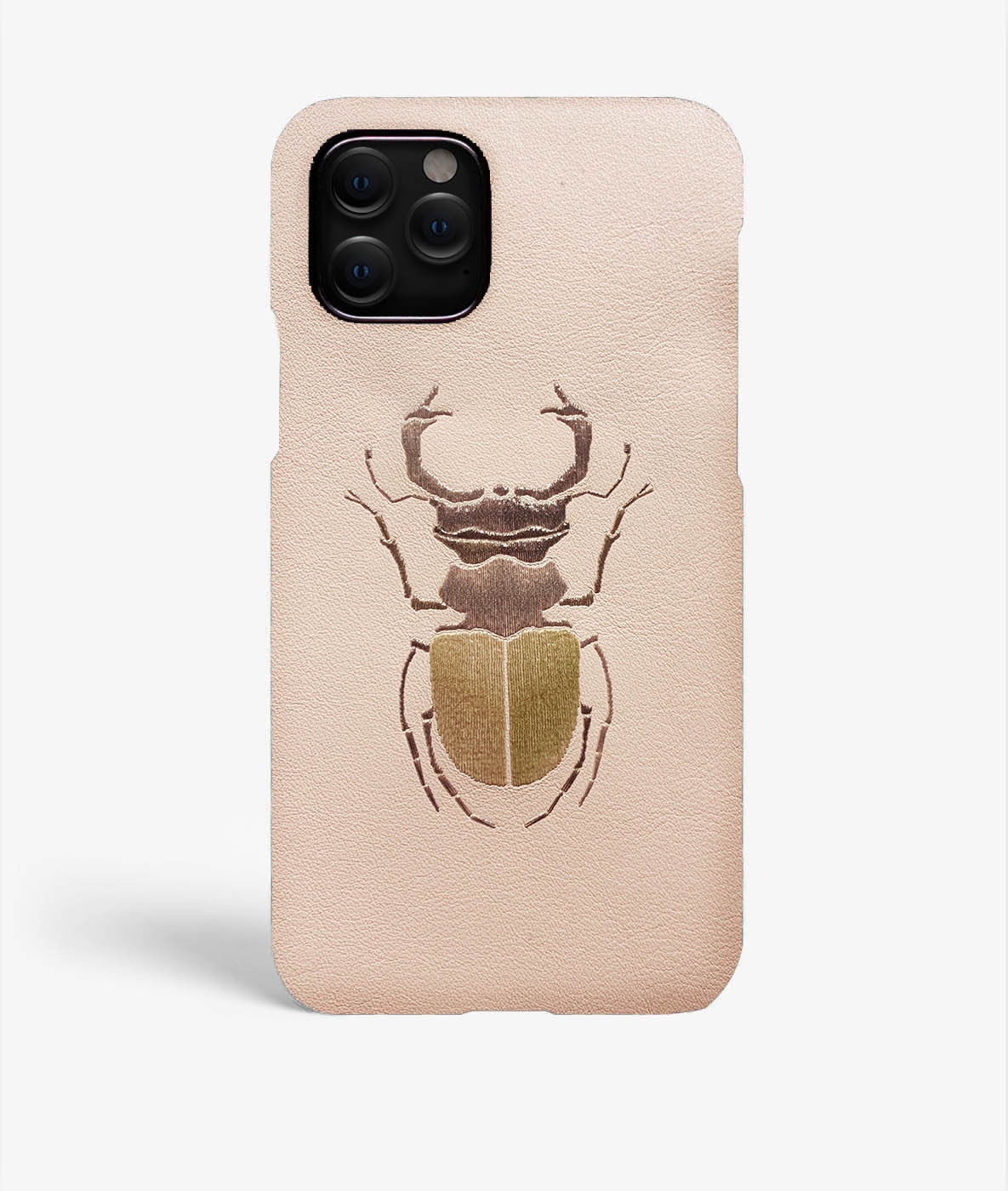 Hoesje iPhone 11 Pro Beetle Calf Mastice