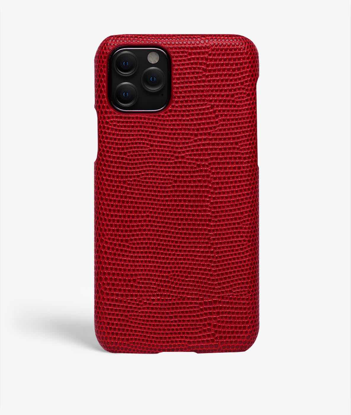 Hoesje iPhone 11 Pro Lizard Rood