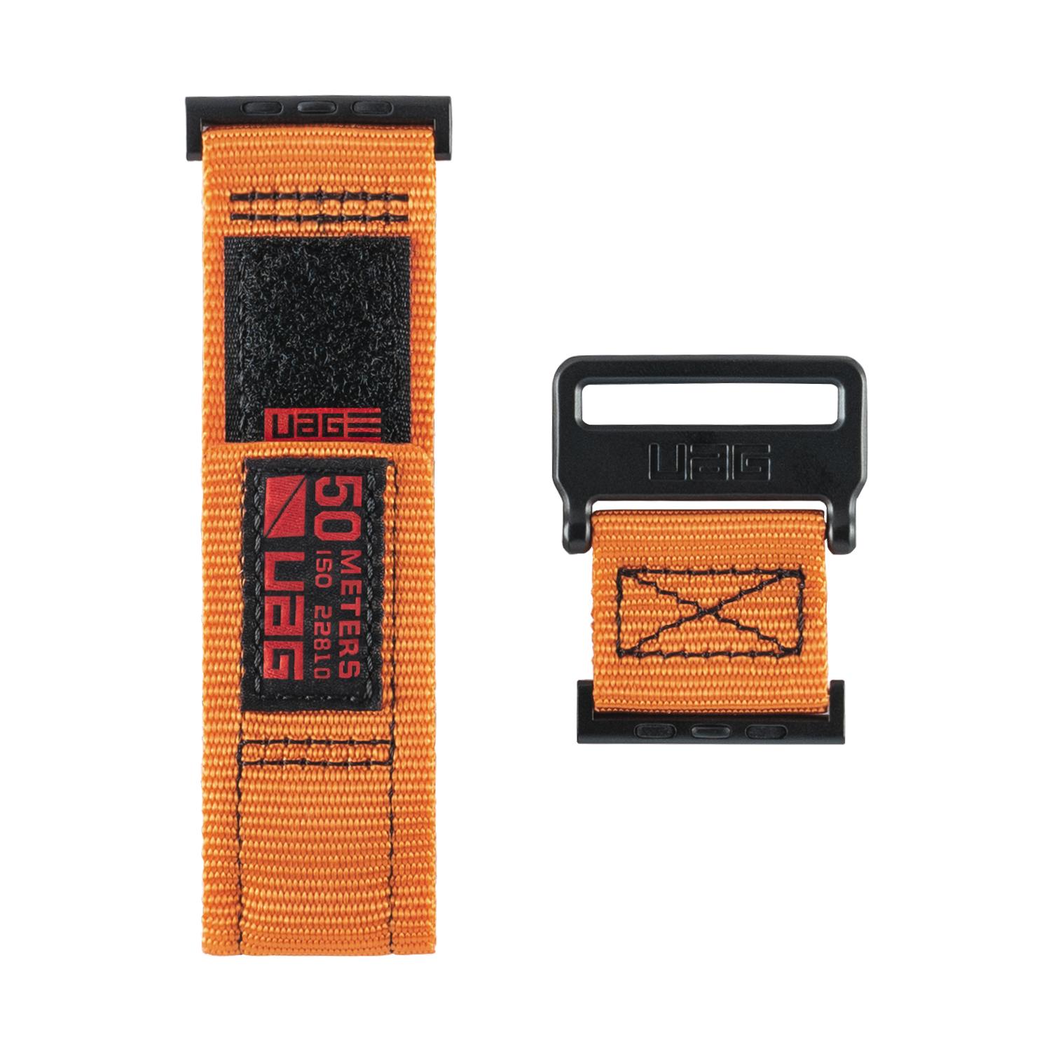 Uag apple watch band orange sale